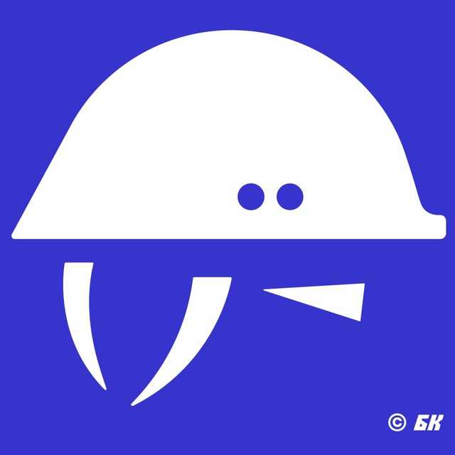 логотип ТГ Белая каска